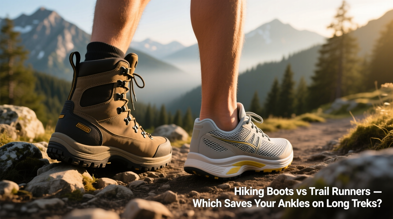 hiking boots vs trail runners which one saves your ankles on long treks