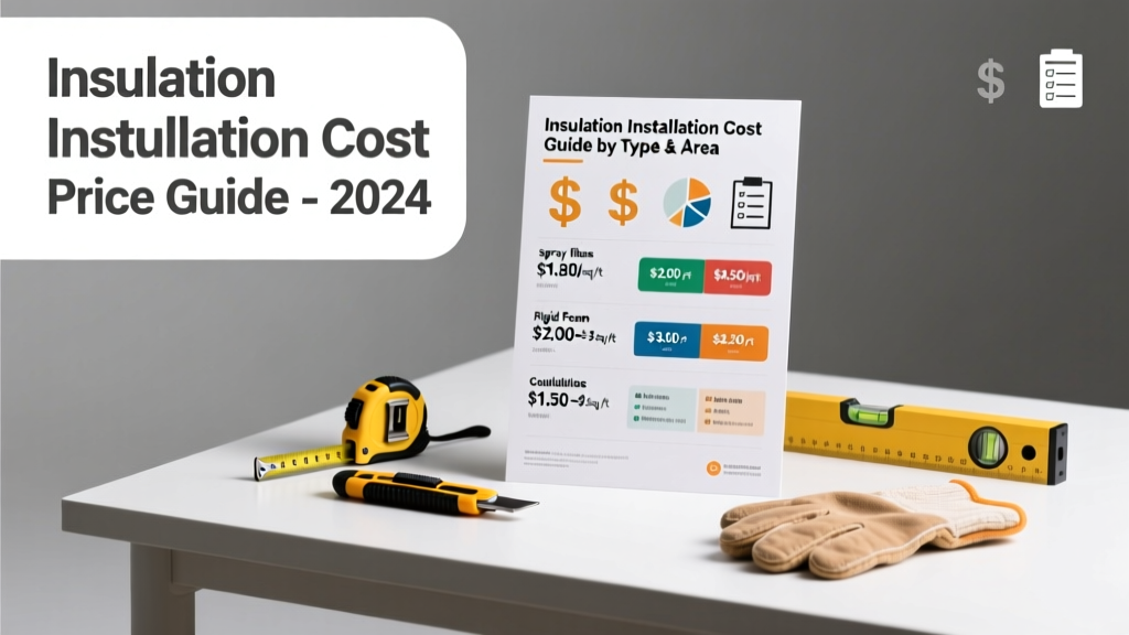 Insulation Installation Cost: Price Guide by Type & Area