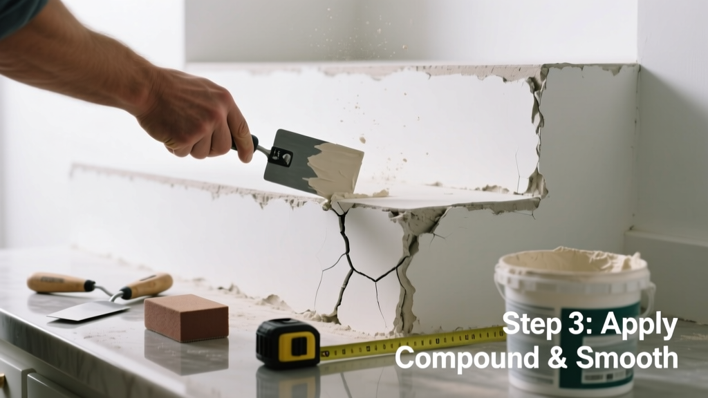 Fixing Plaster Cracking in the Kitchen: Step-by-Step Repair