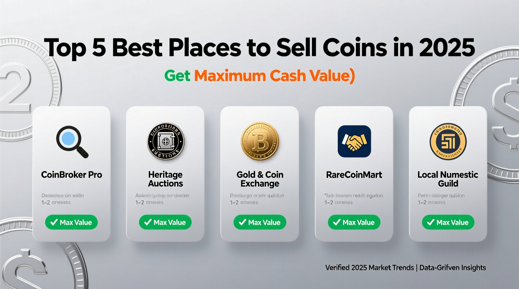 best place to sell coins