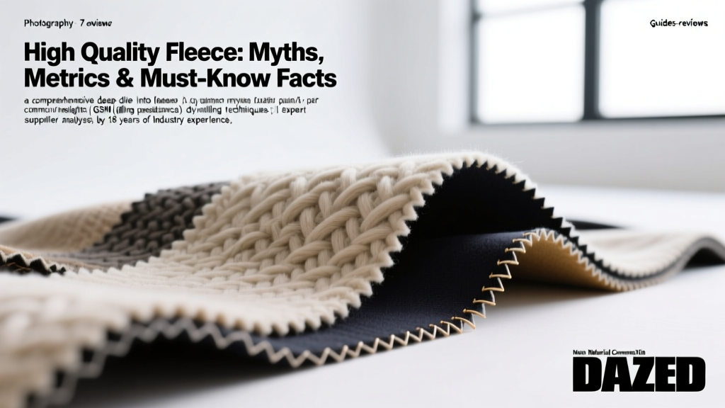 High Quality Fleece: Myths, Metrics & Must-Know Facts