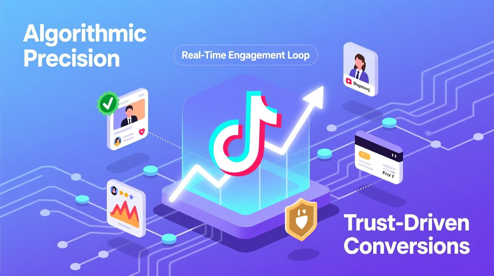 why is tiktok shop growing so fast algorithm influence and user trust factors