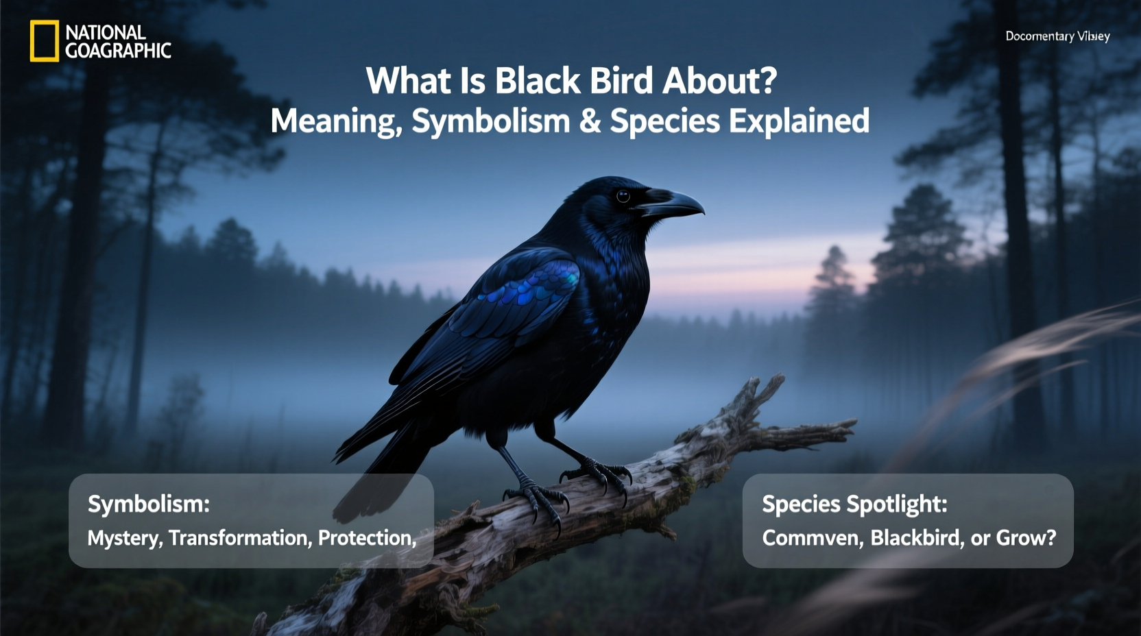 What Is Black Bird About? Meaning, Symbolism & Species Explained