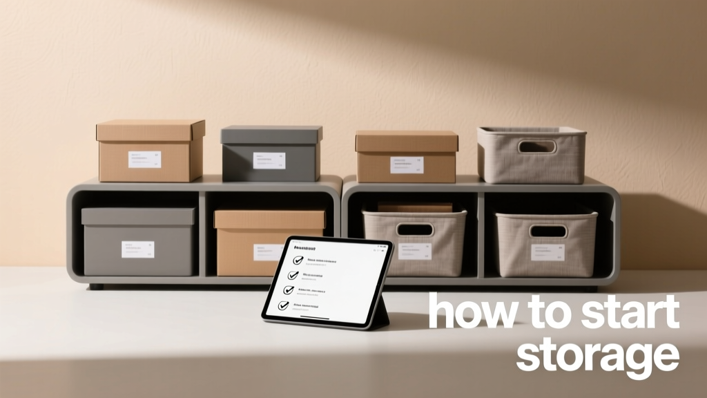 How to Start Storage: Living Room Strategy