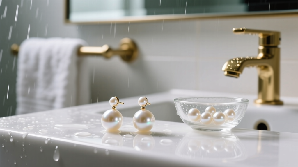 Can You Shower With Pearl Earrings? The Truth Revealed