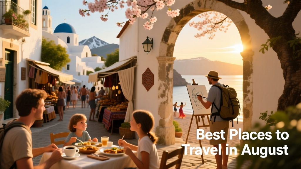 Best Places to Travel in August: Sun, Culture, and Smart Timing