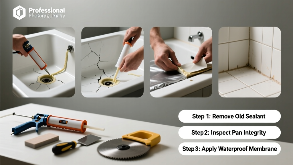 Fixing a Leaking Shower Pan: Step-by-Step Repair Guide