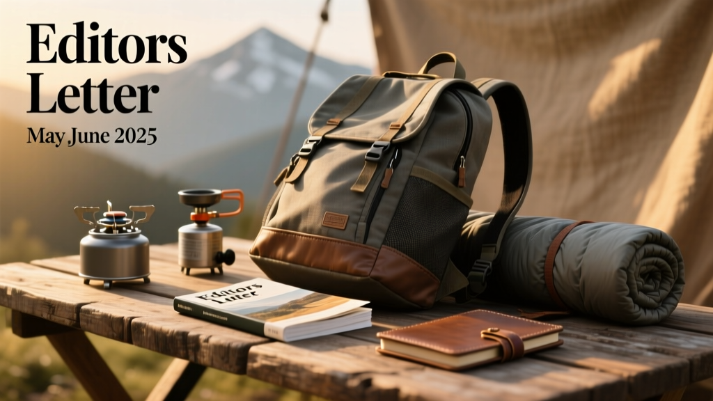 Editors’ Letter: May–June 2025 — Field-Tested Gear, Real-World Insights, and the Rise of Adaptive Travel