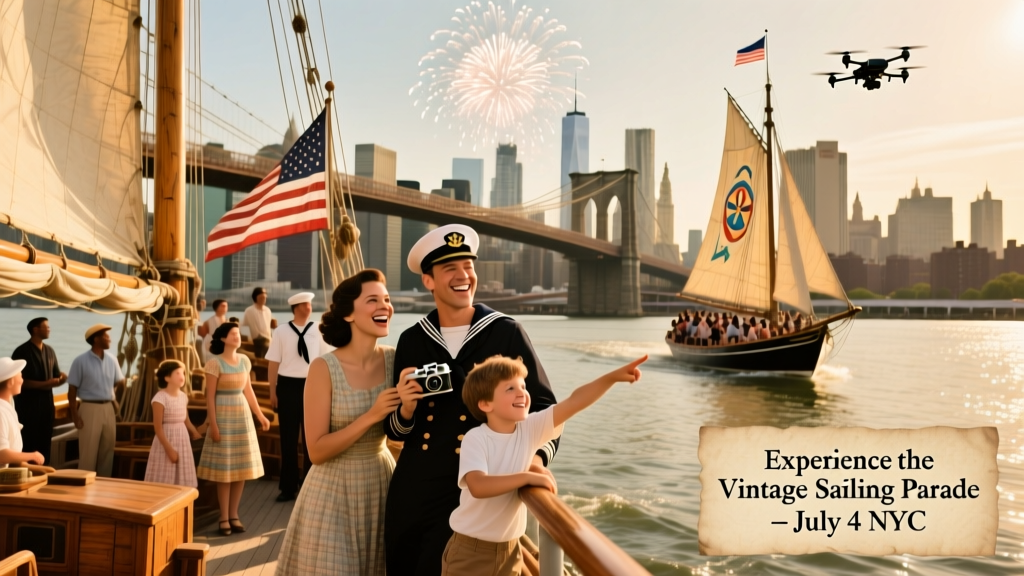 How To Experience The Vintage Sailing Parade That Will Take Over NYC On July 4