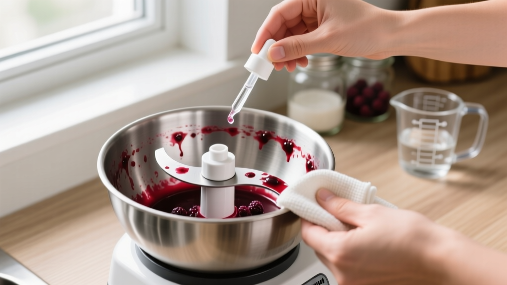 Tested: How to Get Berry Juice Out of Food Processor Fast
