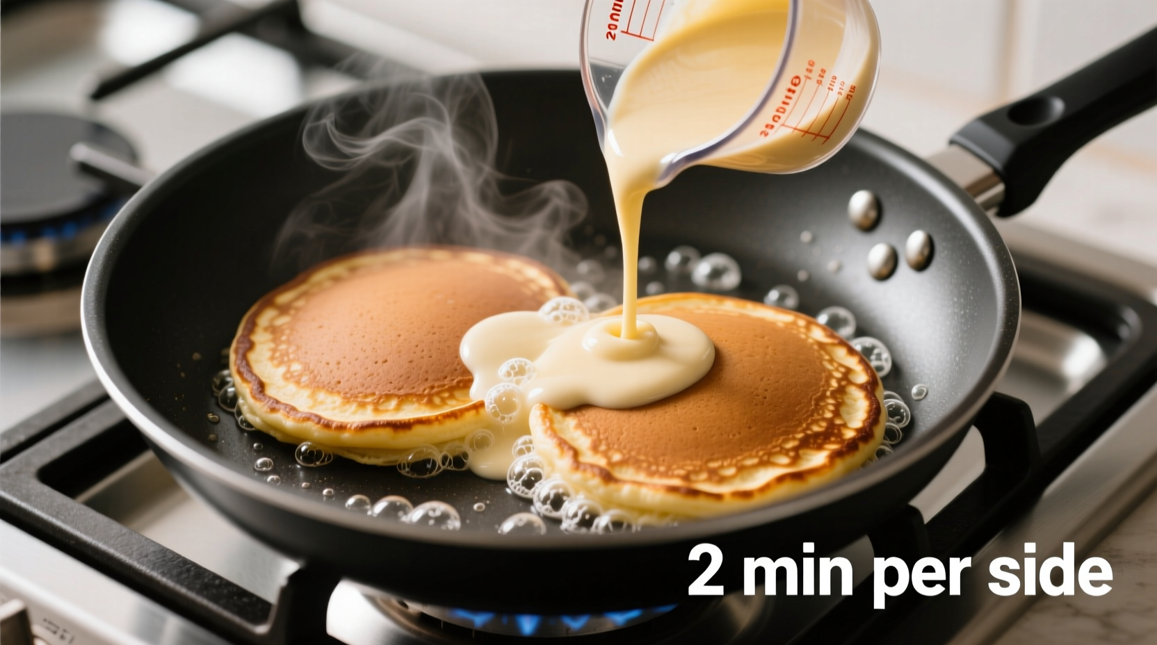 how long to cook pancakes