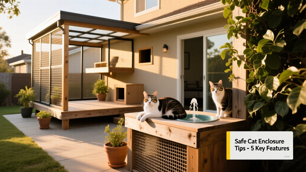 From Patio to Catio: Tips for Creating a Safe Outdoor Cat Enclosure