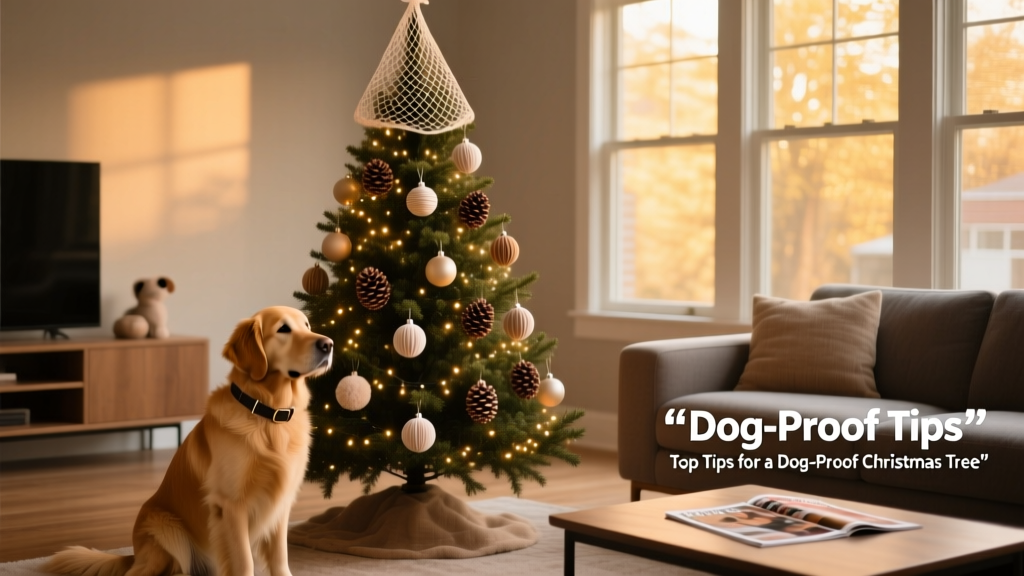 Top tips for a dog-proof Christmas tree