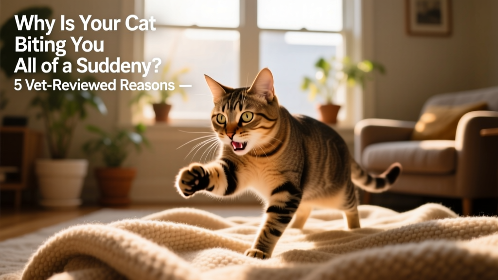 Why Is Your Cat Biting You All of a Sudden? 5 Vet-Reviewed Reasons