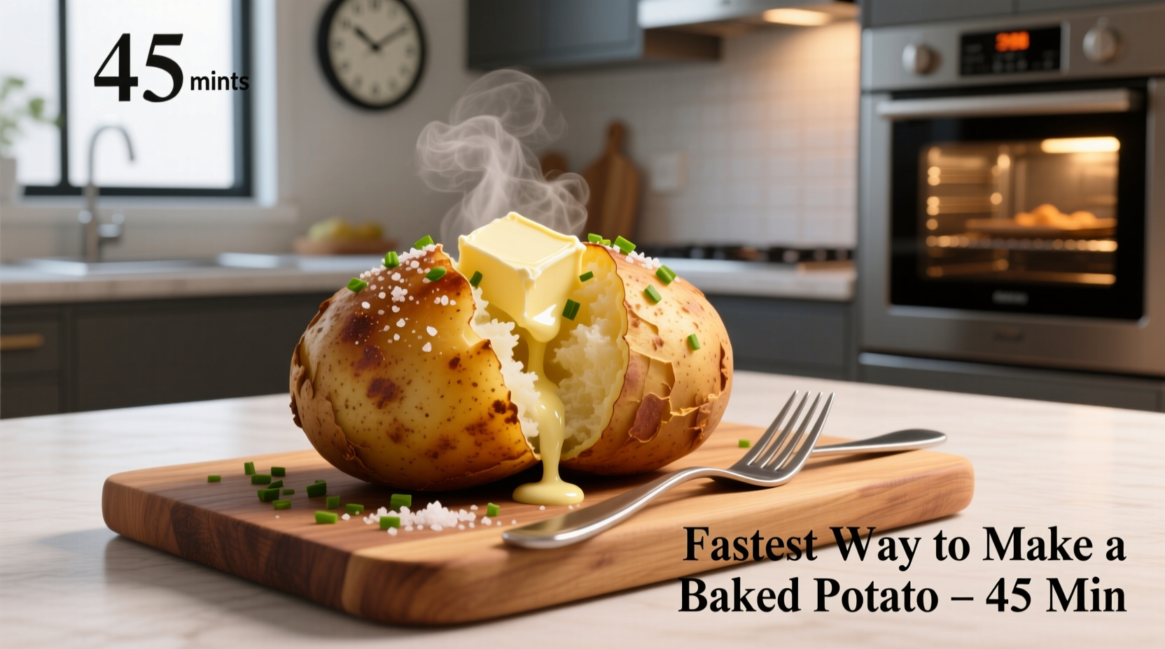 Fastest Way to Make a Baked Potato: 5-Minute Method