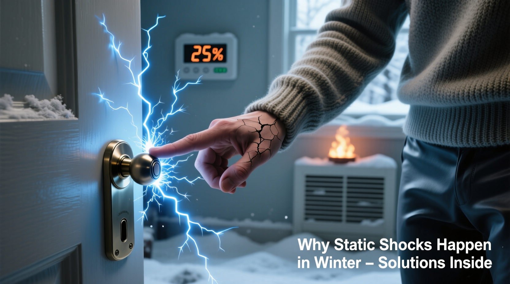 why do i get static shocks every time i touch metal objects winter solutions