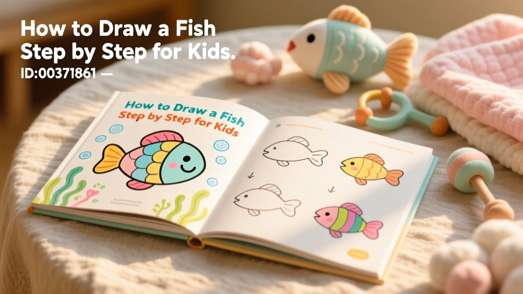How to Draw a Fish Step by Step for Kids: A Pediatric Nurse’s Guide to Art, Fine Motor Development, and Calm Connection