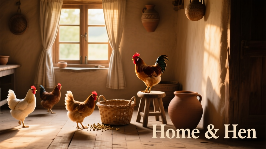 Keeping Chickens in the House