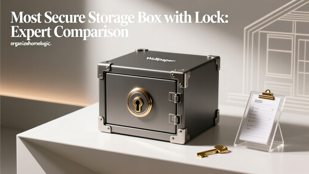 Most Secure Storage Box with Lock: Expert Comparison