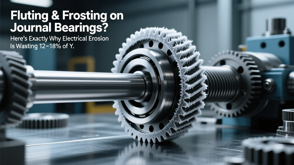 Stop Journal Bearing Fluting: Fix Electrical Erosion Now