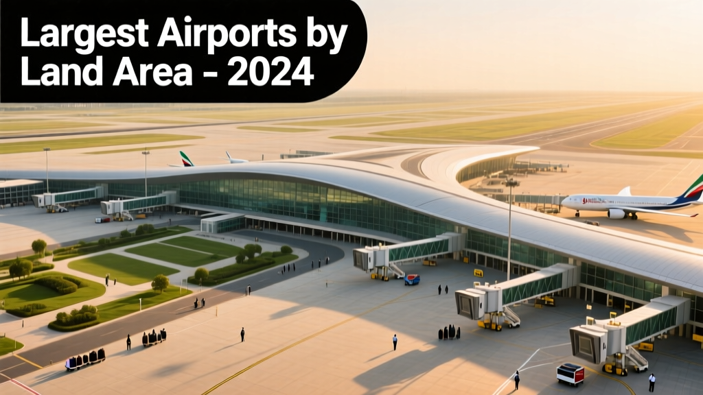 Largest Airports in the World by Land Area: Infrastructure Scale, Operational Realities, and Hospitality Implications