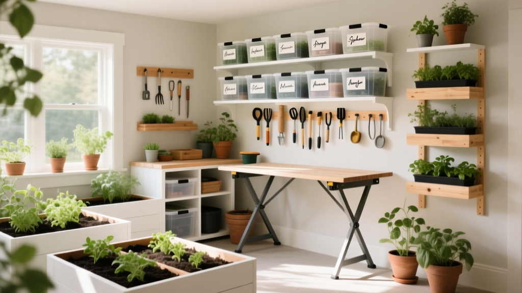Garden Tool Shed Layout: For Raised Beds, Container Garde...