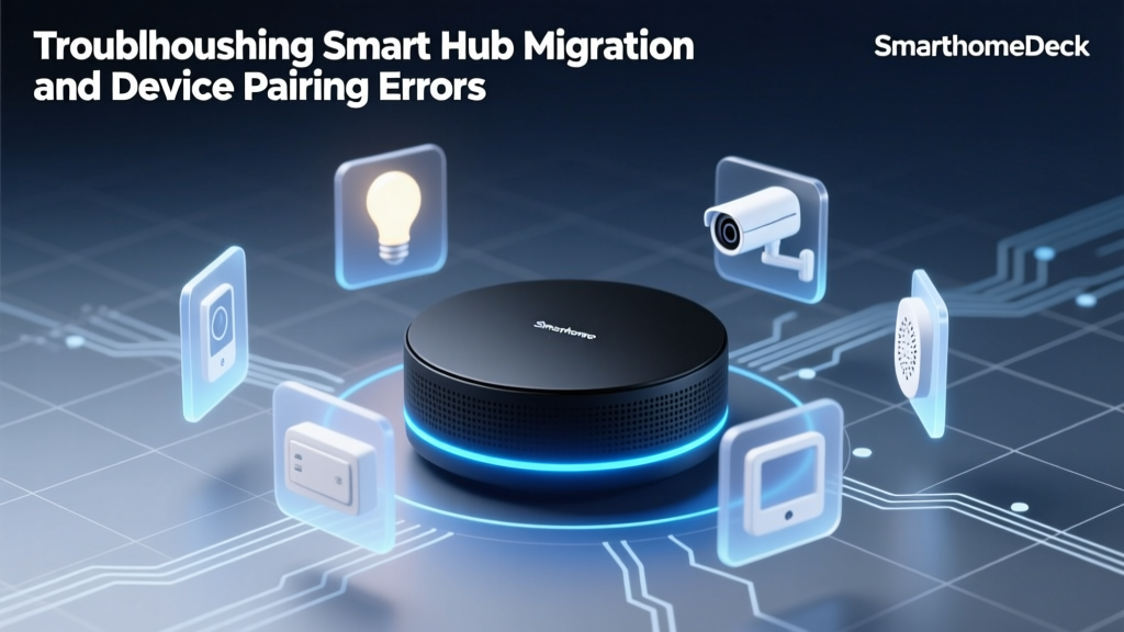 Troubleshooting Smart Hub Migration and Device Pairing Errors