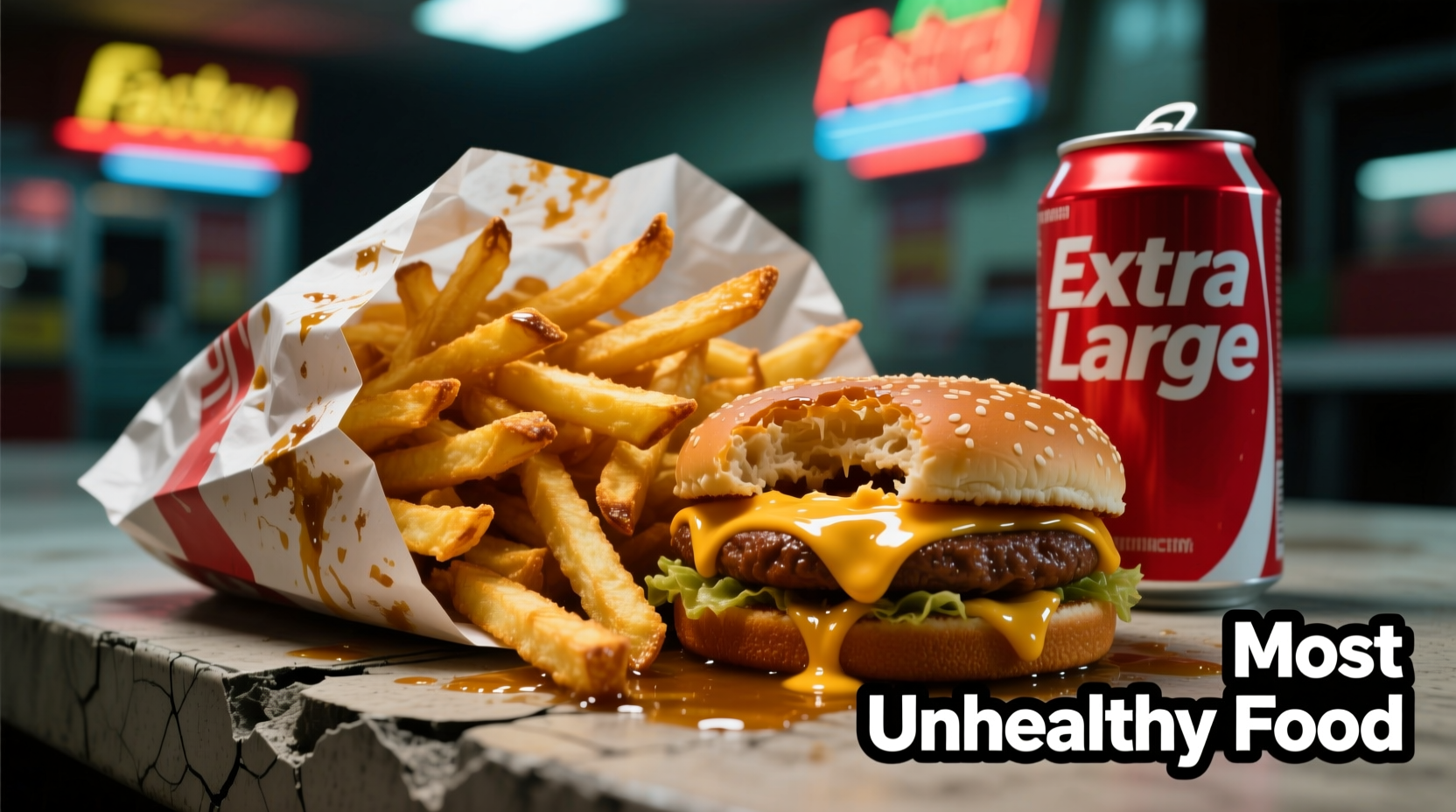Most Unhealthy Food: Evidence-Based Health Risks Revealed
