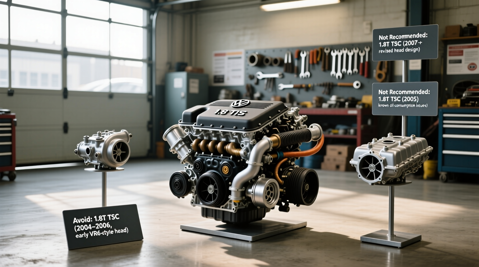 How to Choose VW 1.8T Engine, Which TSI Engine to Avoid?