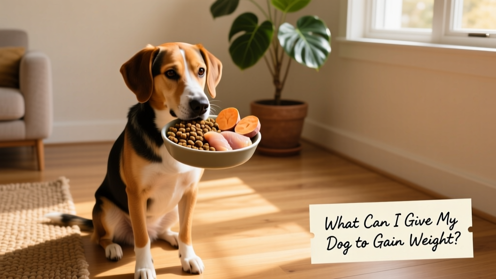 What can I give my dog to gain weight?