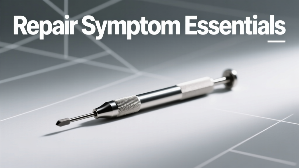 Repair Symptom Essentials: Decoding What Your Device Is Really Telling You