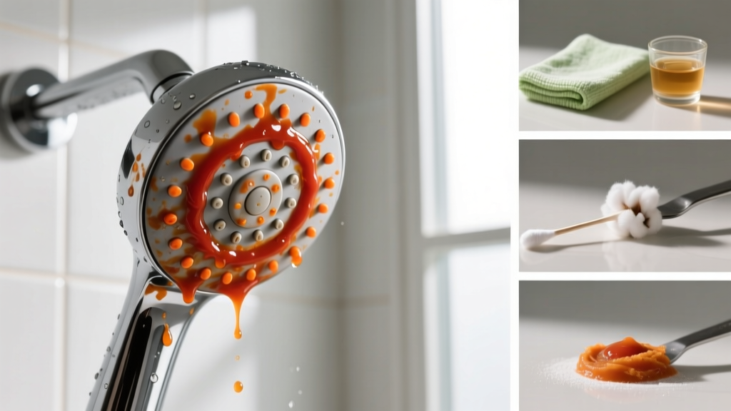 Tested: How to Get Hot Sauce Out of Shower Head Fast