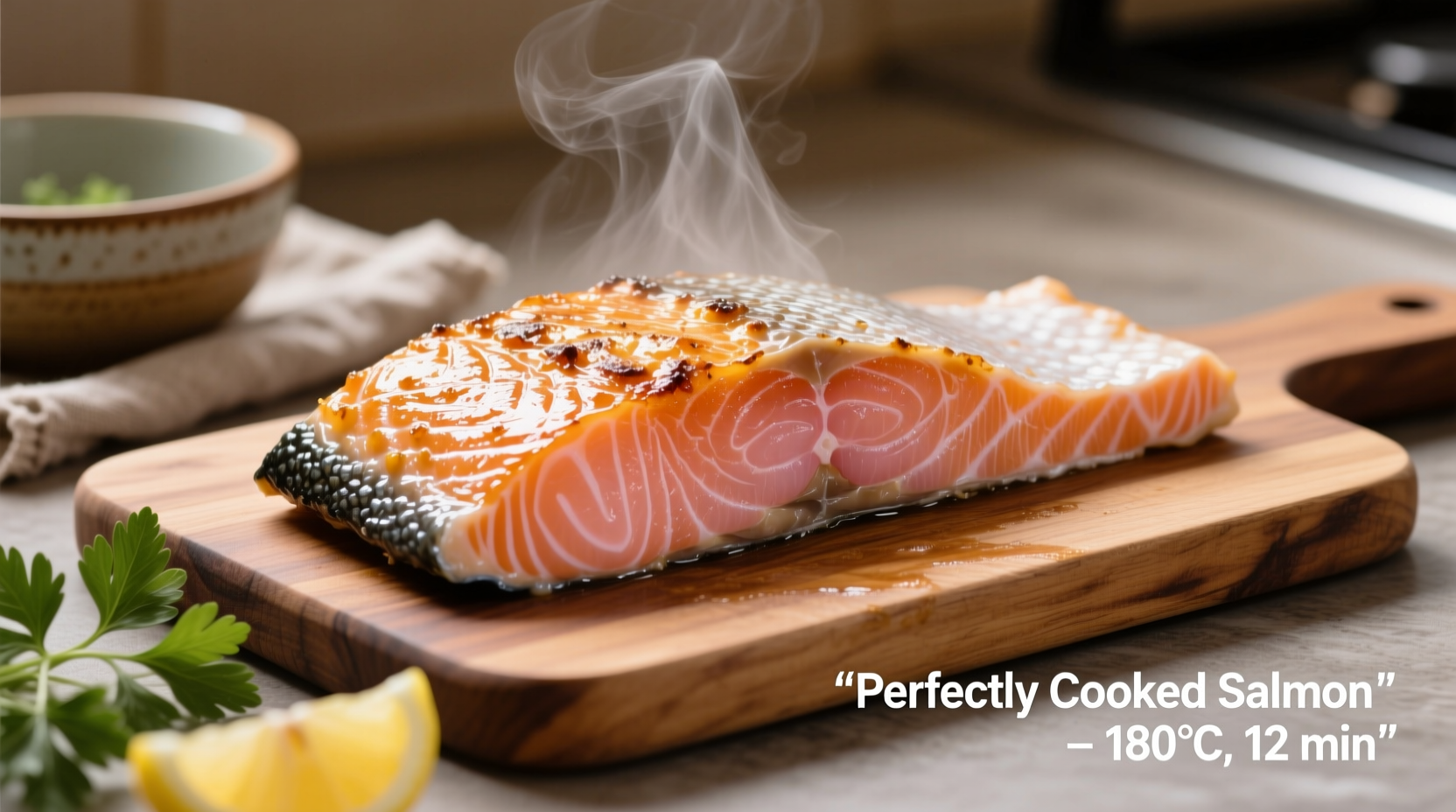 what does cooked salmon look like