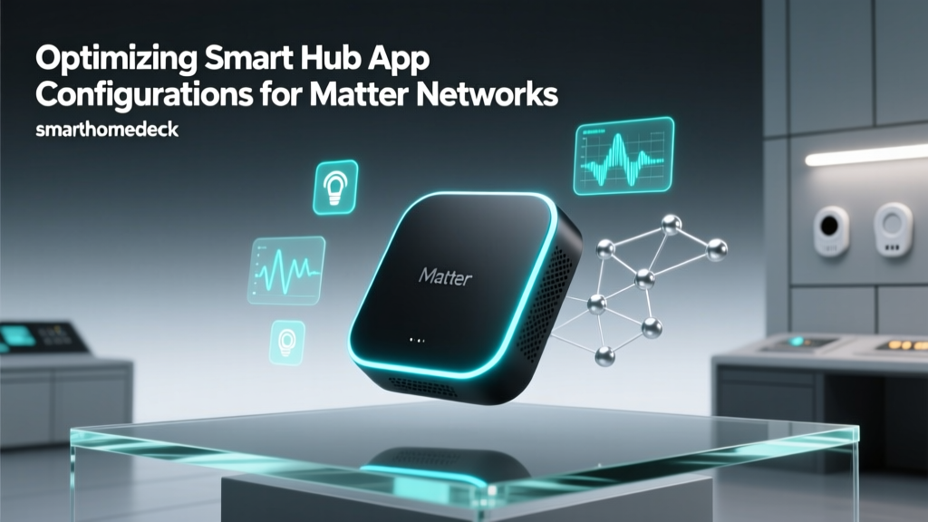 Optimizing Smart Hub App Configurations for Matter Networks