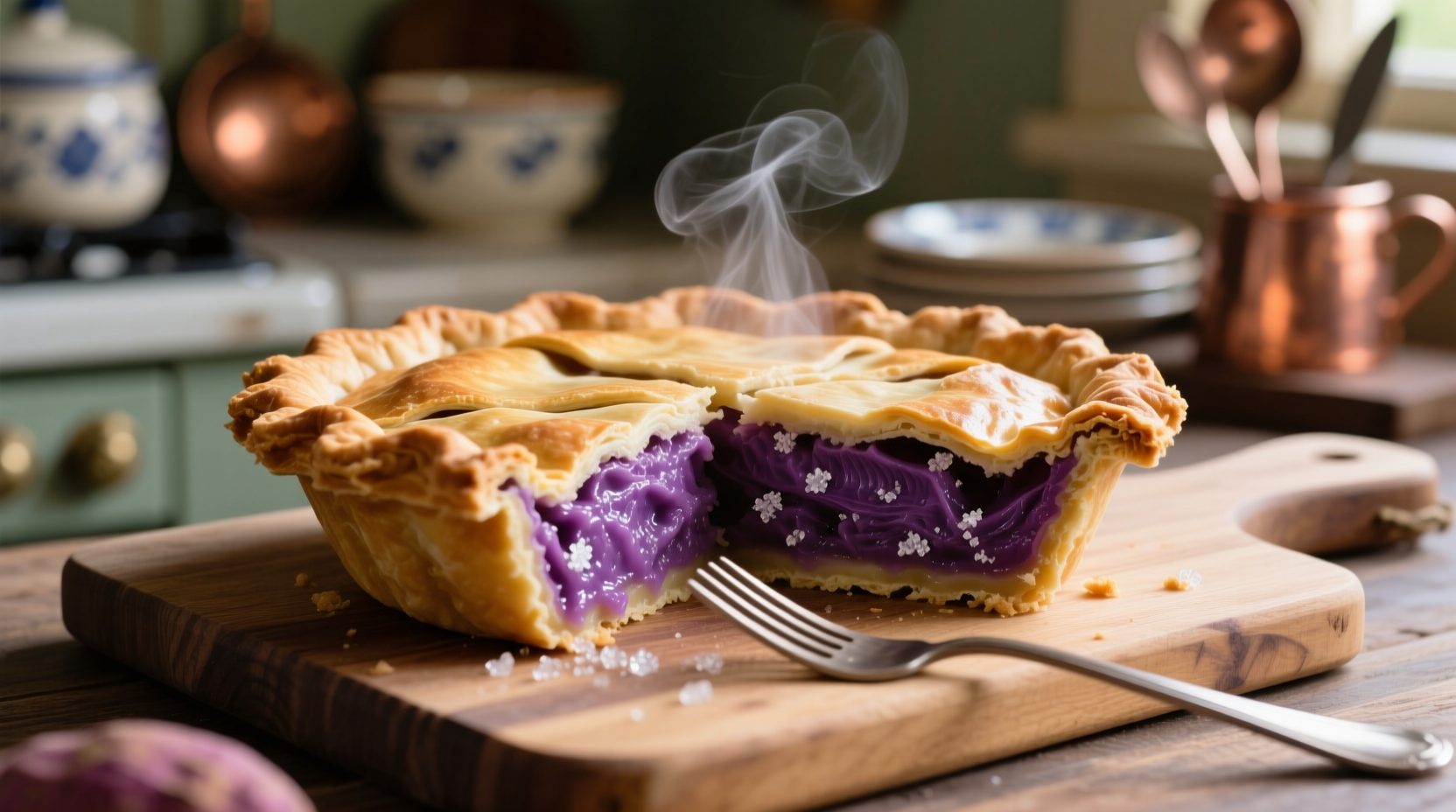 Perfect Purple Sweet Potato Pie Recipe & Baking Guide