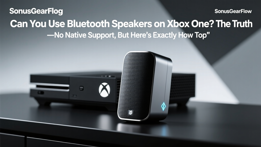 Bluetooth Speakers on Xbox One: Workarounds & Latency Fixes