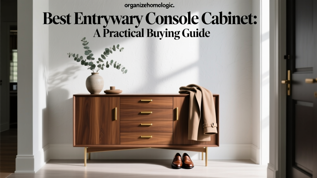 Best Entryway Console Cabinet: A Practical Buying Guide