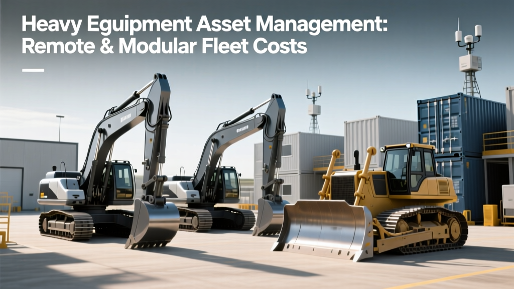 Heavy Equipment Asset Management: Remote & Modular Fleet Costs