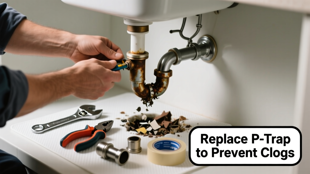 How to Replace a Faulty Drain Part Causing Clogs