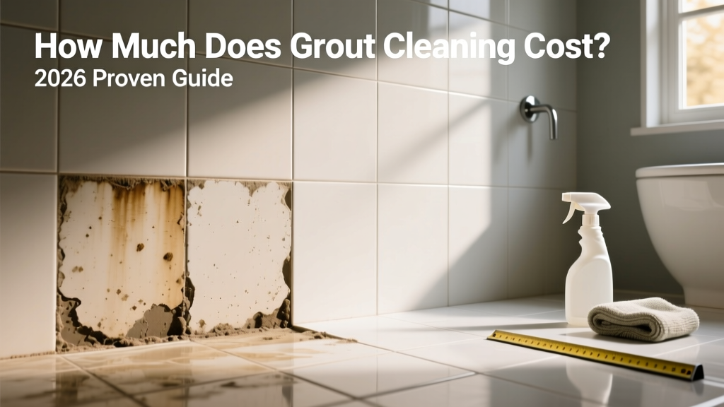 How Much Does Grout Cleaning Cost? 2026 Proven Guide