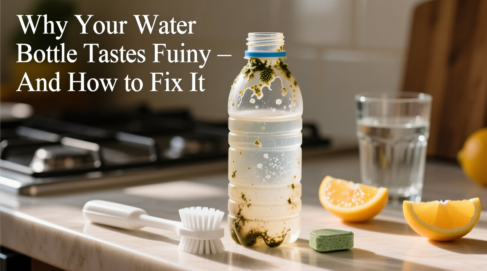 why does my water bottle taste funny after a few days and how to clean it