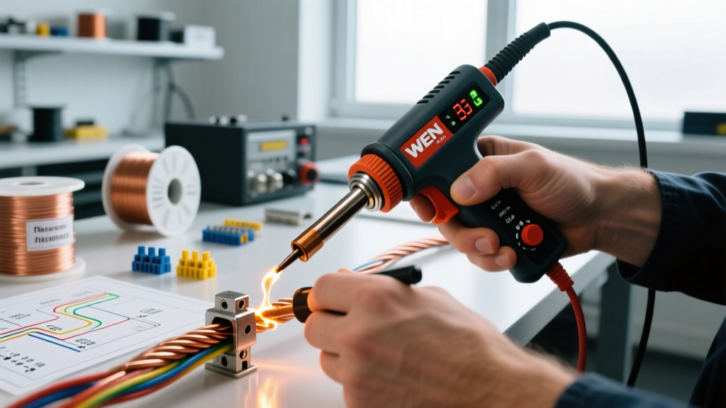 Expert Tips for Using a WEN Soldering Gun on Heavy-Duty Wiring