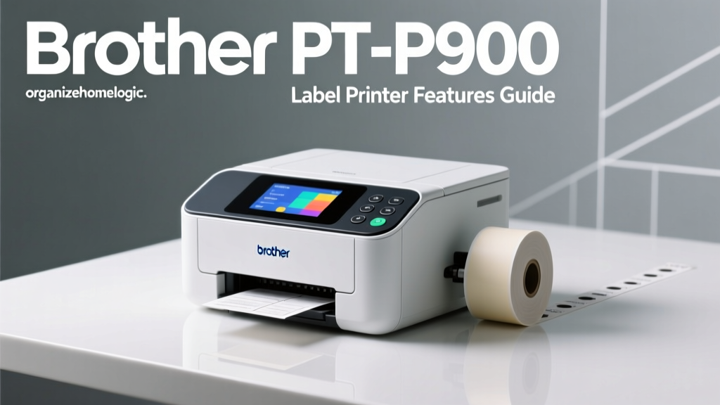 Brother PT-P900 Label Printer Features Guide