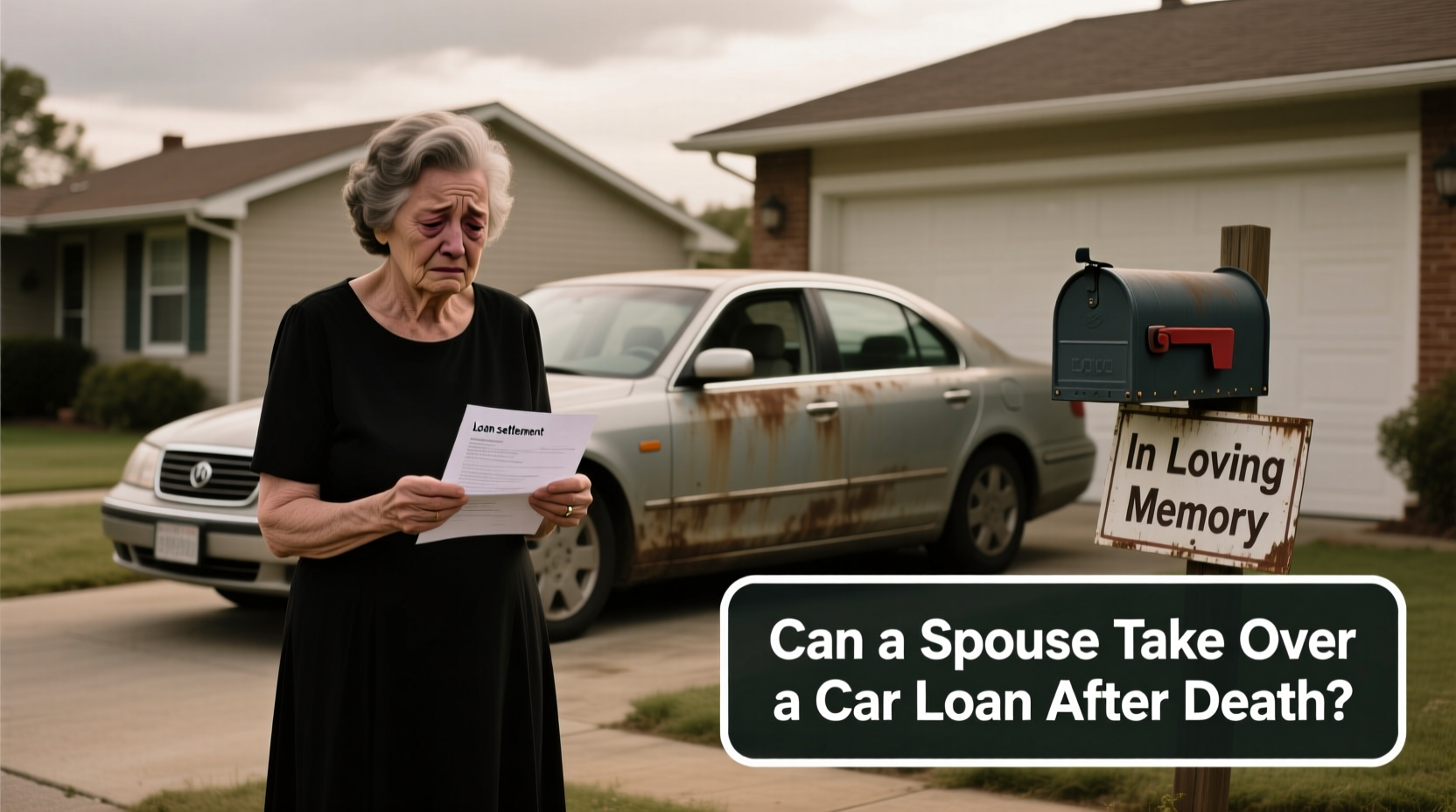 can a spouse take over a car loan after death