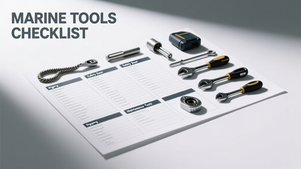 Marine Tools Checklist: Essential Hand, Power, and Diagnostic Tools for Boats Under 40 Feet