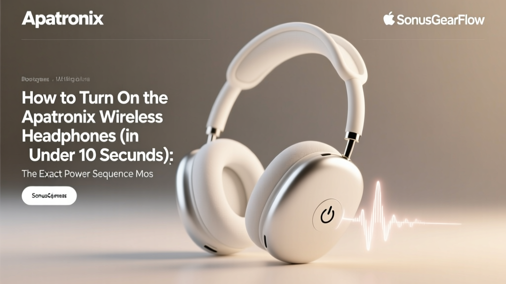 Apatronix Wireless Headphones: Power On in 10 Sec | 2026