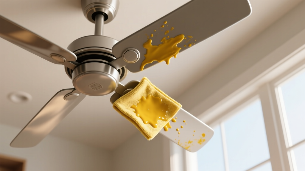 Tested: How to Get Mustard Out of Ceiling Fan Fast