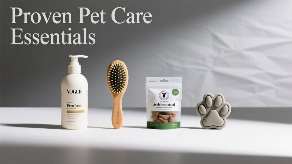 Proven Pet Care Essentials: Science-Backed Tools, Routines, and Products That Deliver Real Results