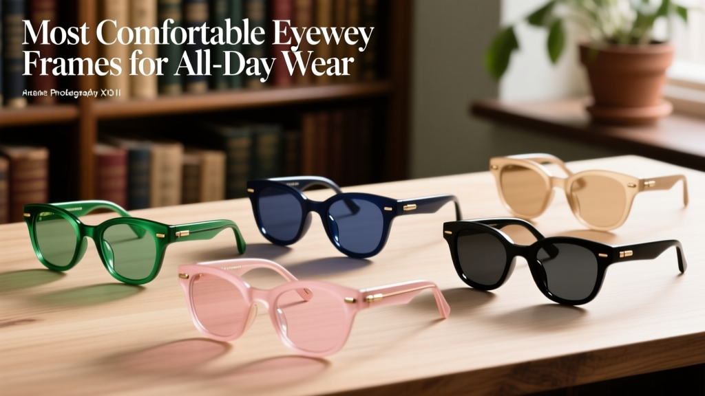 Most Comfortable Eyewear Frames for All-Day Wear