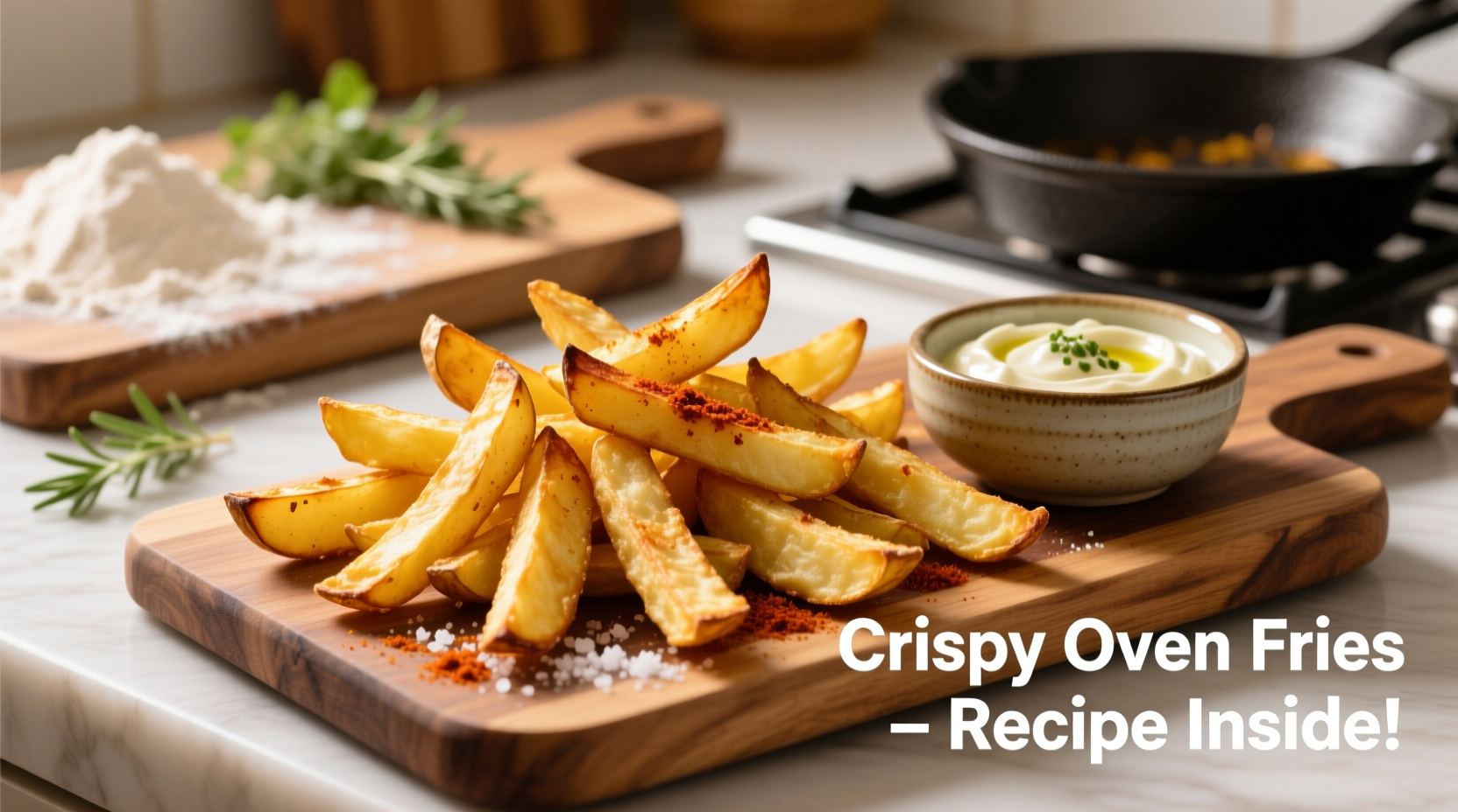Crispy Oven Potato Fries Recipe: No Deep Fryer Needed